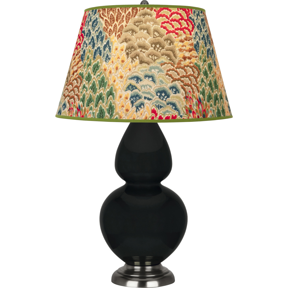Obsidian Double Gourd Table Lamp