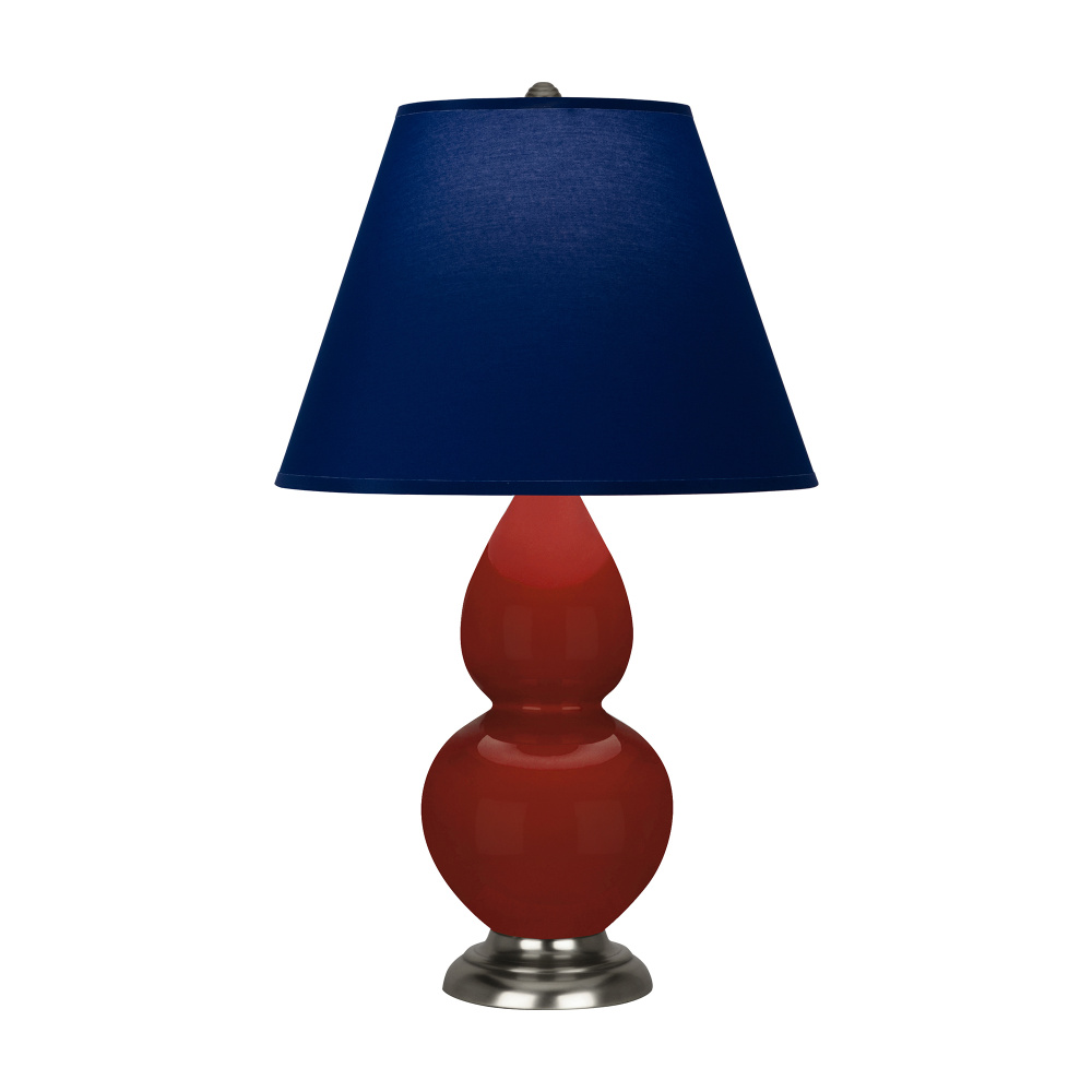 Oxblood Small Double Gourd Accent Lamp