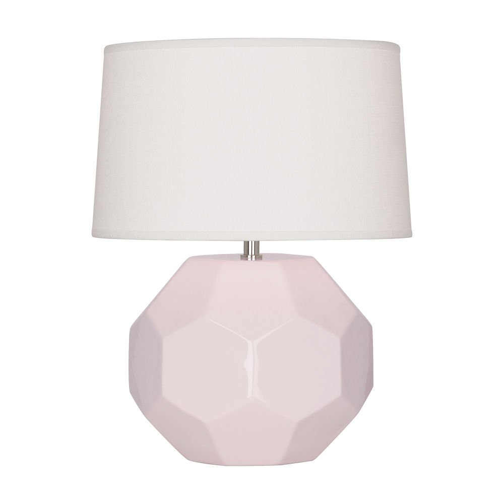 Rose Water Small Franklin Accent Lamp