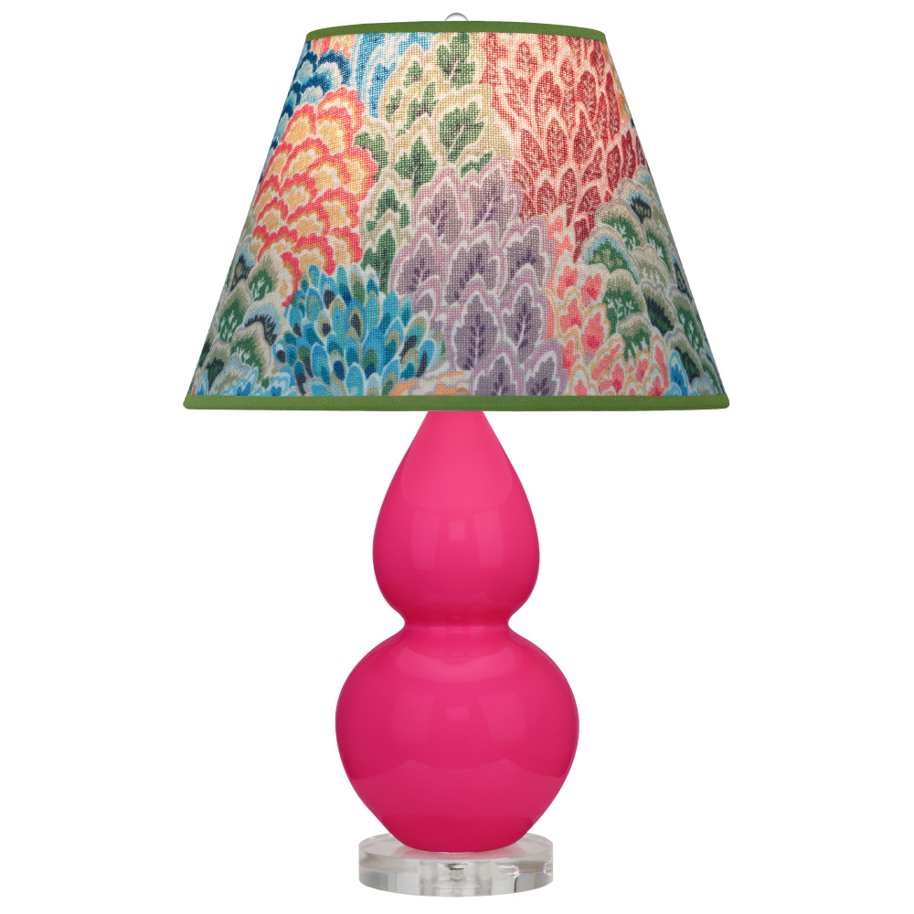 Razzle Rose Small Double Gourd Accent Lamp