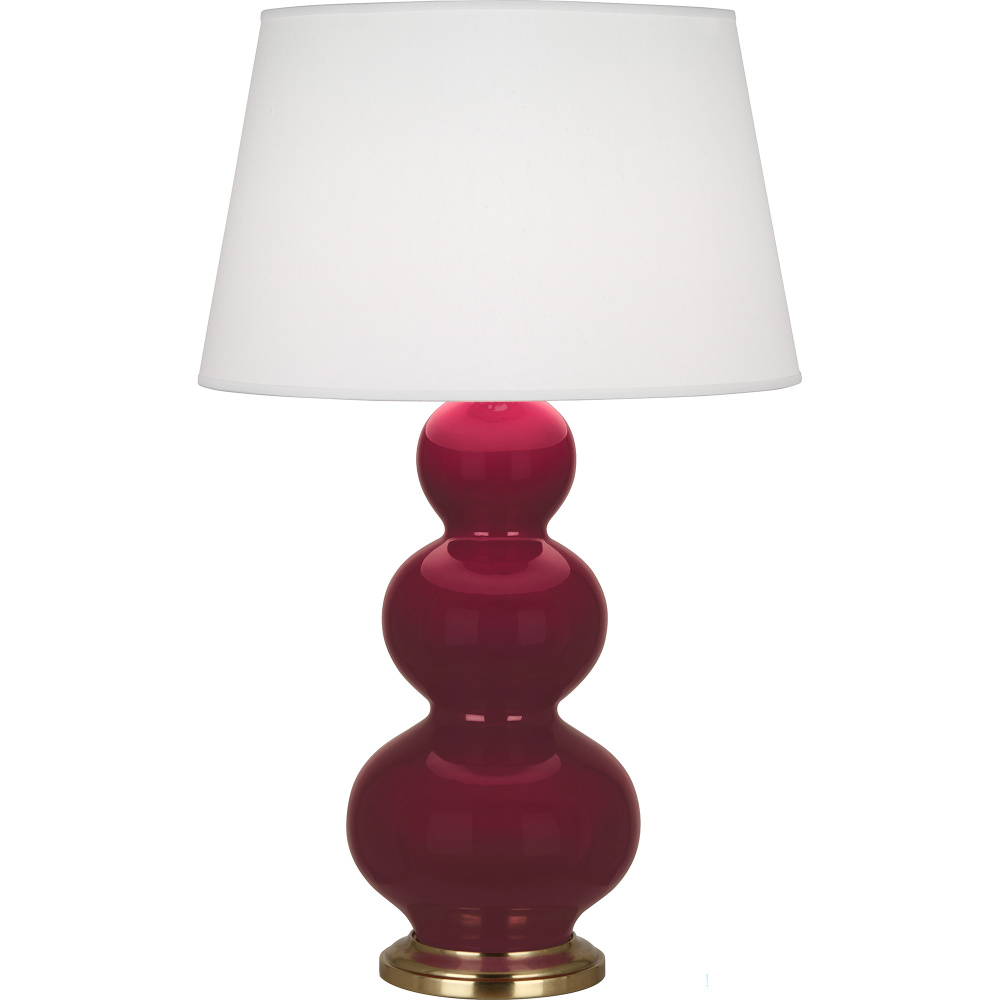 Sugar Plum Triple Gourd Table Lamp