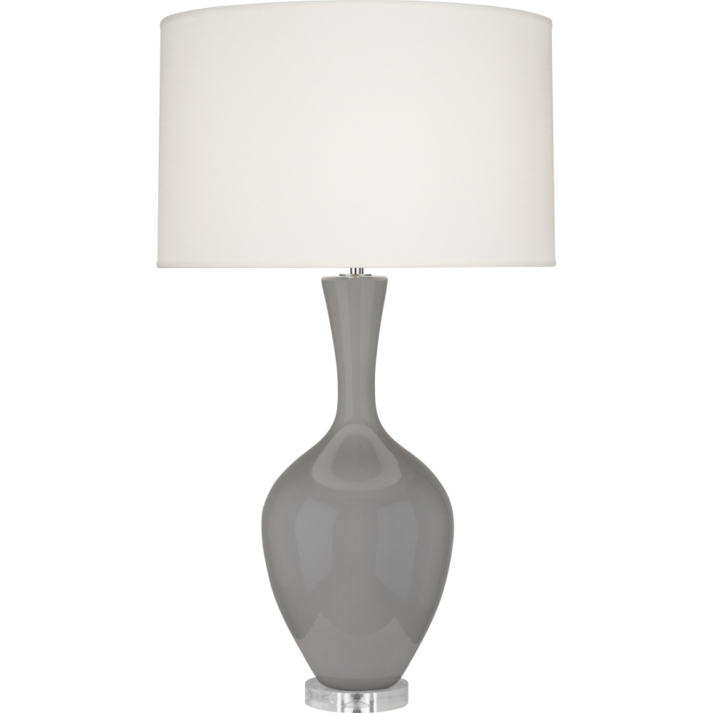 Smokey Taupe Audrey Table Lamp