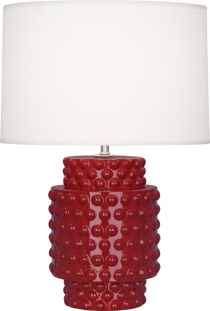 Oxblood Small Dolly Accent Lamp