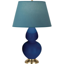 Robert Abbey CT20B - Cobalt Double Gourd Table Lamp