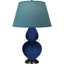 Robert Abbey CT21B - Cobalt Double Gourd Table Lamp