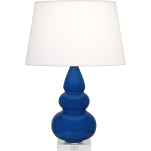 Robert Abbey CT33X - Cobalt Small Triple Gourd Accent Lamp