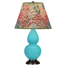 Robert Abbey EB11F - Egg Blue Small Double Gourd Accent Lamp