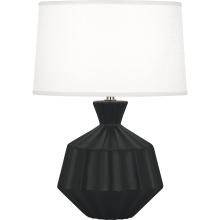 Robert Abbey MOS18 - Matte Obsidian Orion Accent Lamp