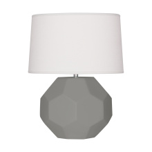 Robert Abbey MST02 - Matte Smokey Taupe Small Franklin Accent Lamp