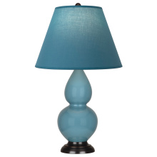 Robert Abbey OB11B - Steel Blue Small Double Gourd Accent Lamp