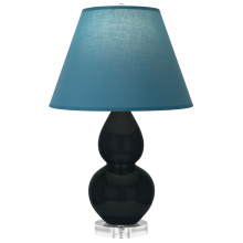 Robert Abbey OS13B - Obsidian Small Double Gourd Accent Lamp
