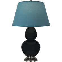 Robert Abbey OS22B - Obsidian Double Gourd Table Lamp