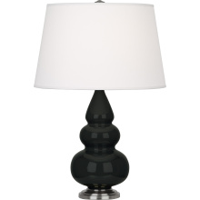 Robert Abbey OS32X - Obsidian Small Triple Gourd Accent Lamp