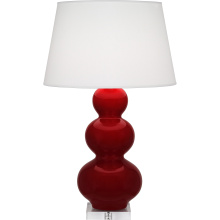 Robert Abbey SA43X - Sangria Triple Gourd Table Lamp
