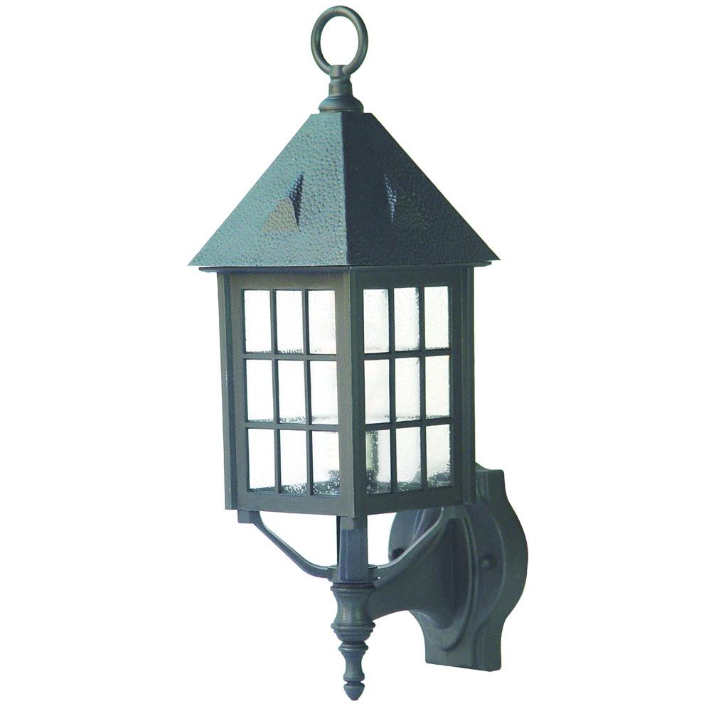 Outer Banks 1-Light Matte Black Wall Light