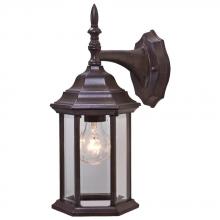 Acclaim Lighting 5182BW - Craftsman 2 Collection Wall-Mount 1-Light Outdoor Burled Walnut Light Fixture