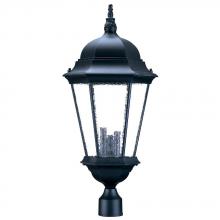 Acclaim Lighting 5208BK/SD - Richmond Collection Post-Mount 3-Light Outdoor Matte Black Light Fixture