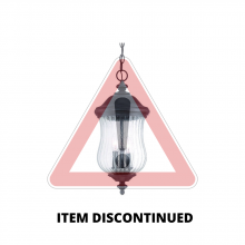 Acclaim Lighting 39716BC - **DISCONTINUED** Bellagio Collection Hanging Lantern 3-Light Outdoor Black Coral Light Fixture