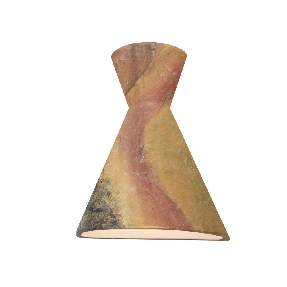 Retro LED Wall Sconce - Open Top and Bottom