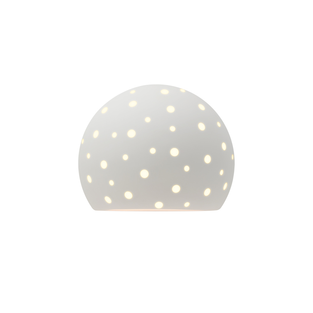 Perforated Globe ADA Wall Sconce