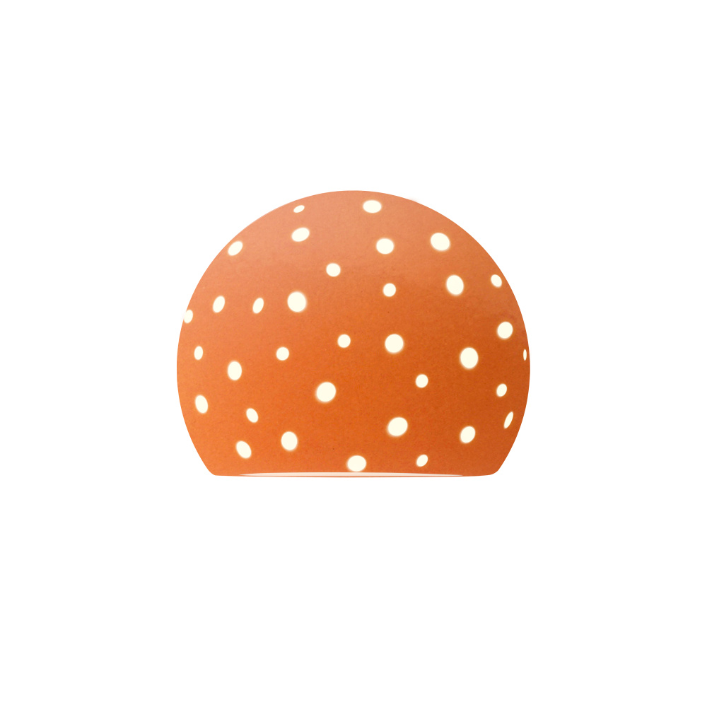 Perforated Globe ADA Wall Sconce