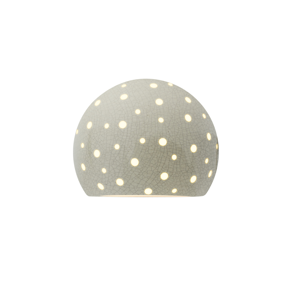 Perforated Globe ADA Wall Sconce