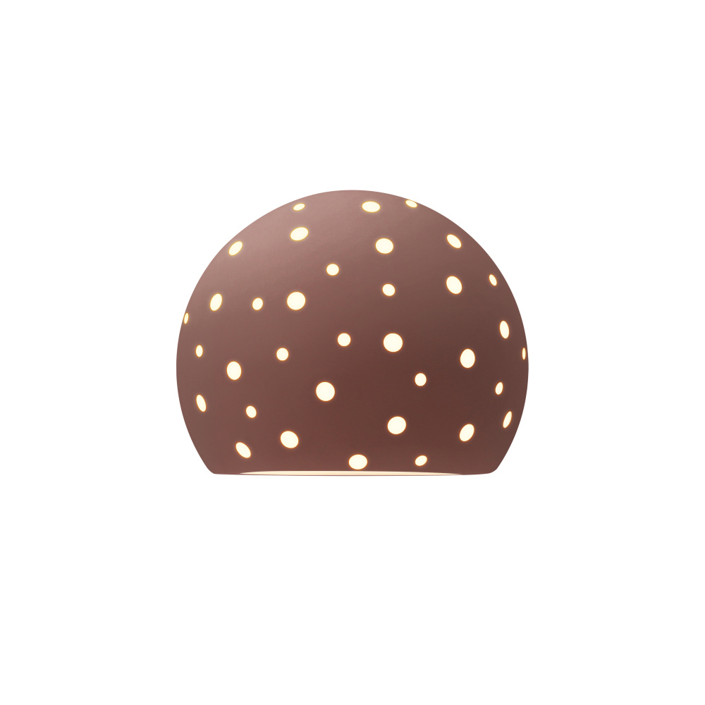 Perforated Globe ADA Wall Sconce