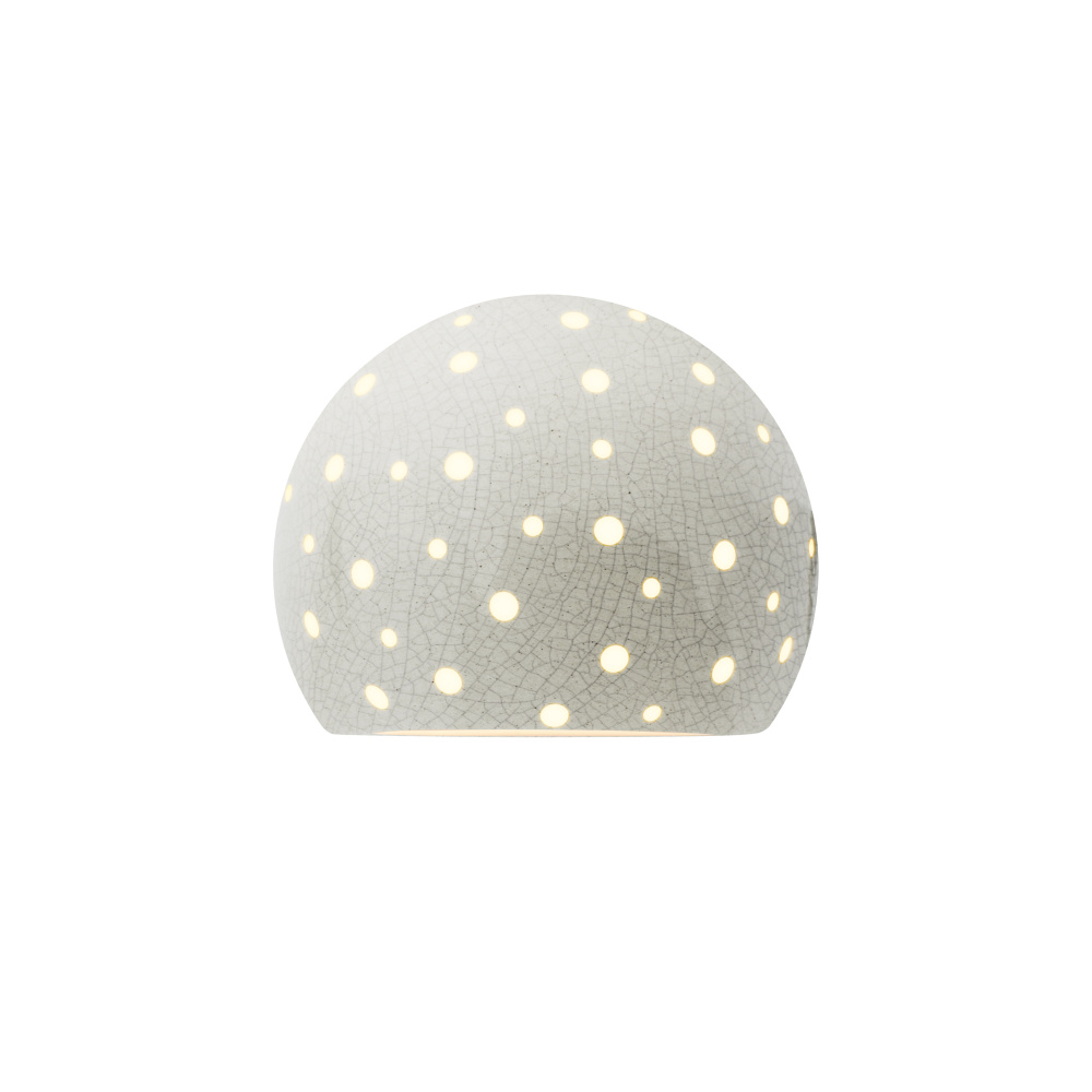 Perforated Globe ADA Wall Sconce