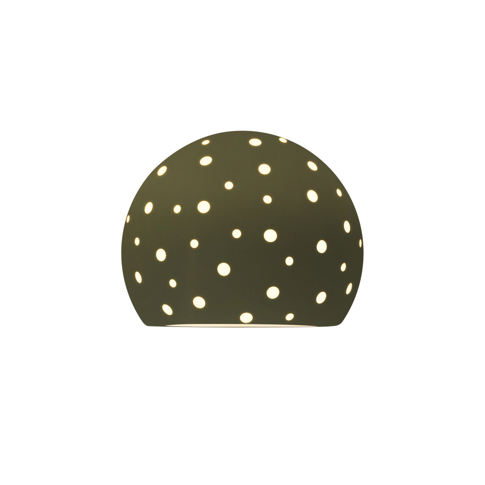 Perforated Globe ADA Wall Sconce