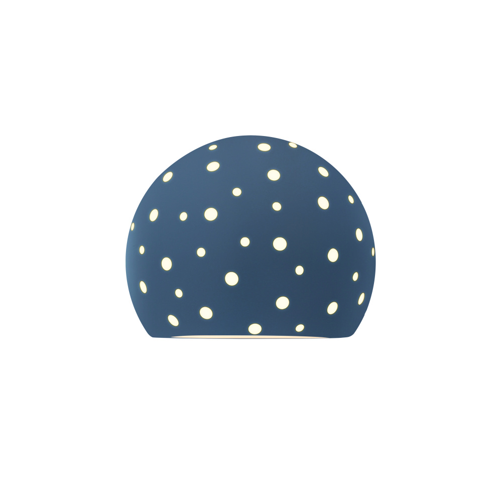 Perforated Globe ADA Wall Sconce