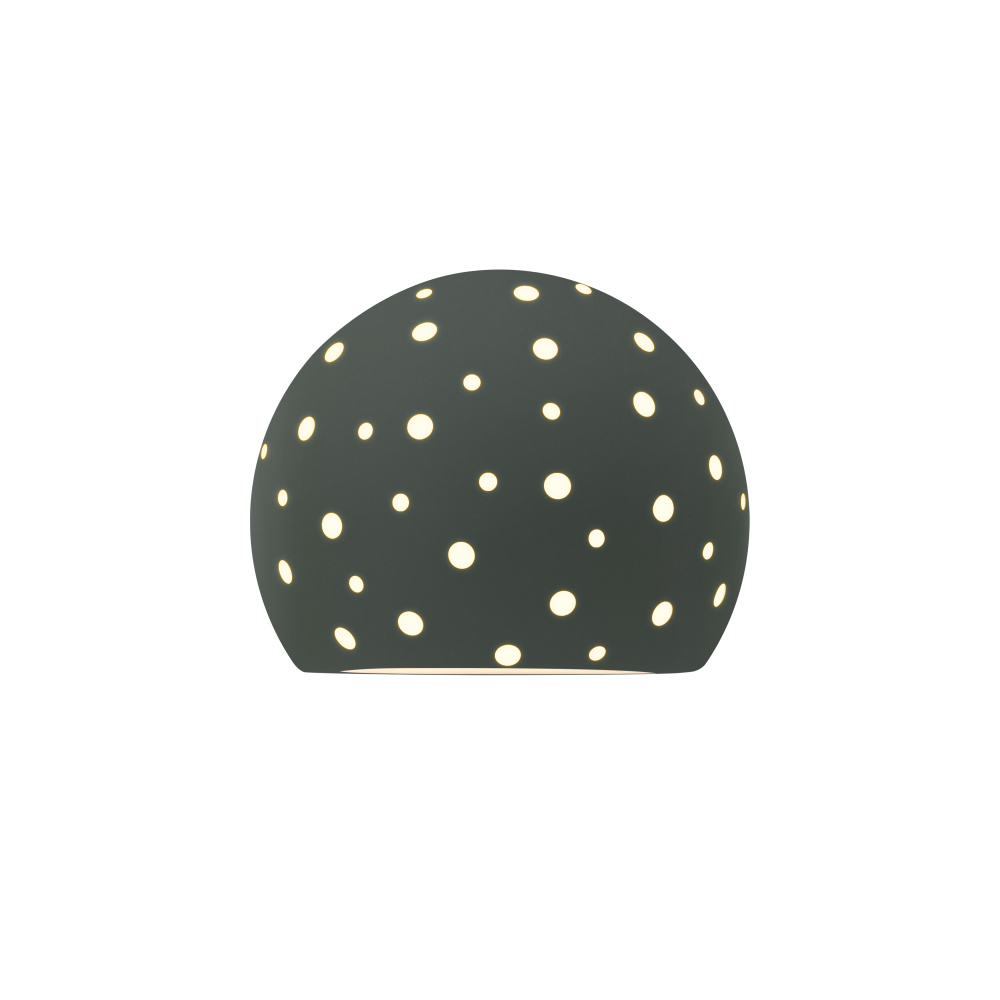 Perforated Globe ADA Wall Sconce