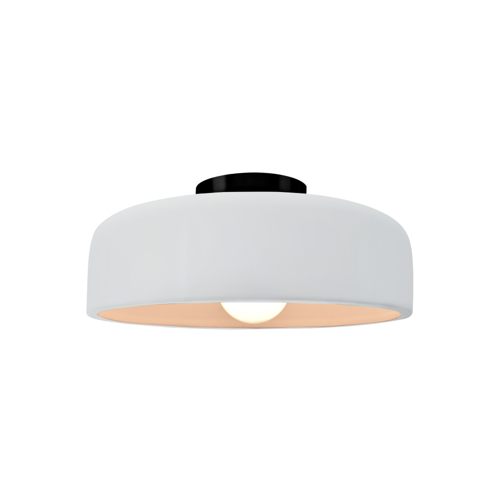 Small Spire LED Semi-Flush