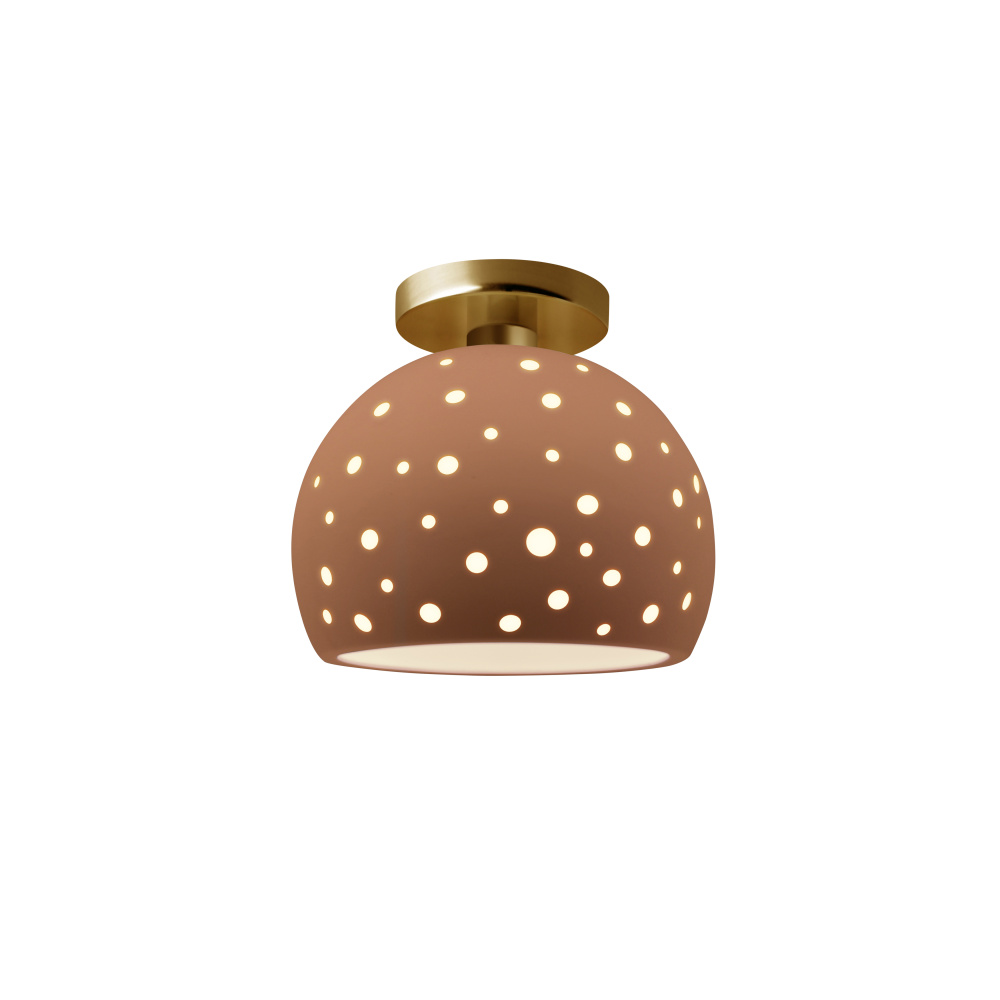 Perforated Small Globe Semi-Flush