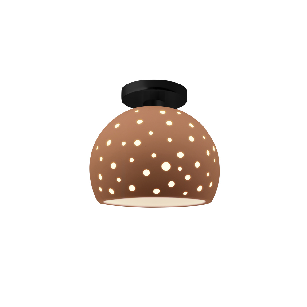 Perforated Small Globe Semi-Flush