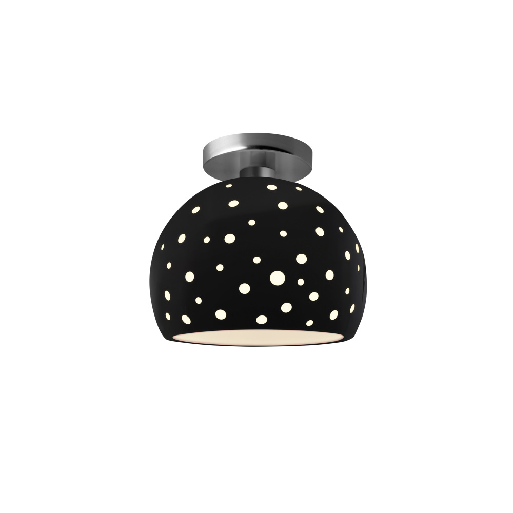 Perforated Small Globe Semi-Flush