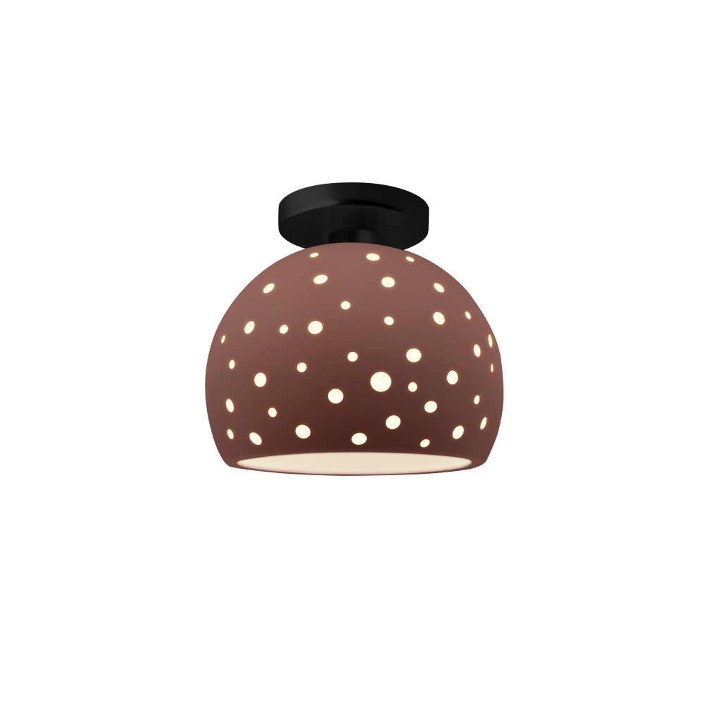 Perforated Small Globe Semi-Flush