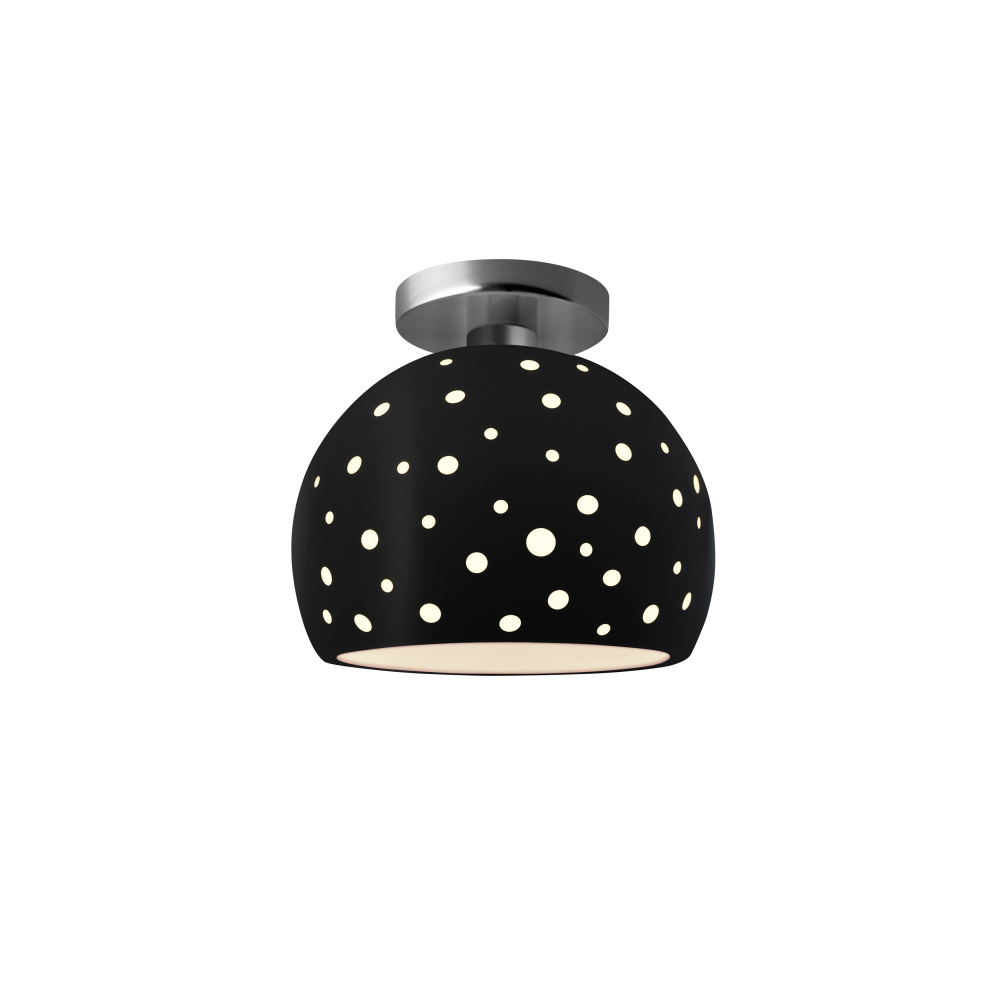 Perforated Small Globe Semi-Flush