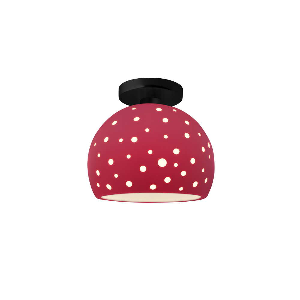 Perforated Small Globe Semi-Flush