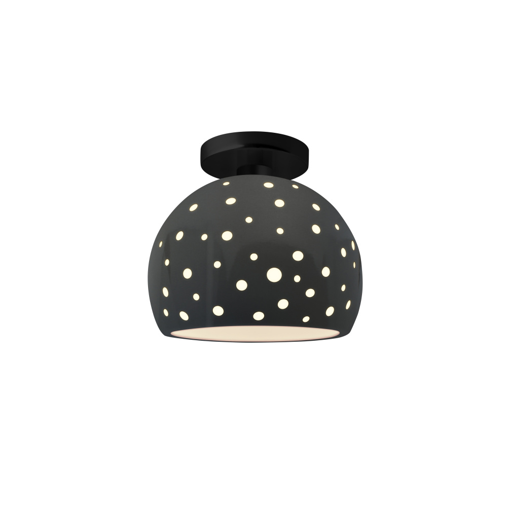 Perforated Small Globe Semi-Flush