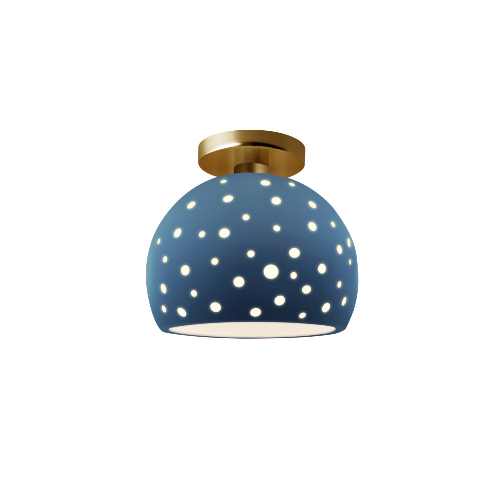 Perforated Small Globe Semi-Flush