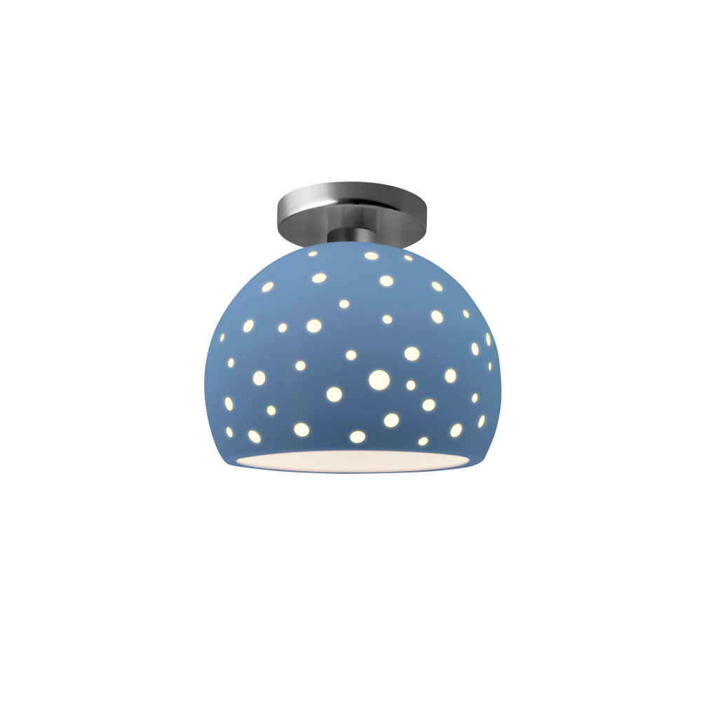 Perforated Small Globe Semi-Flush