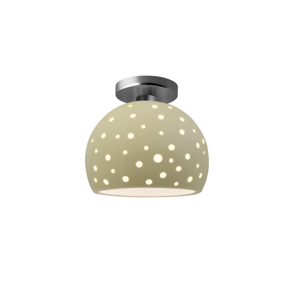Perforated Small Globe Semi-Flush