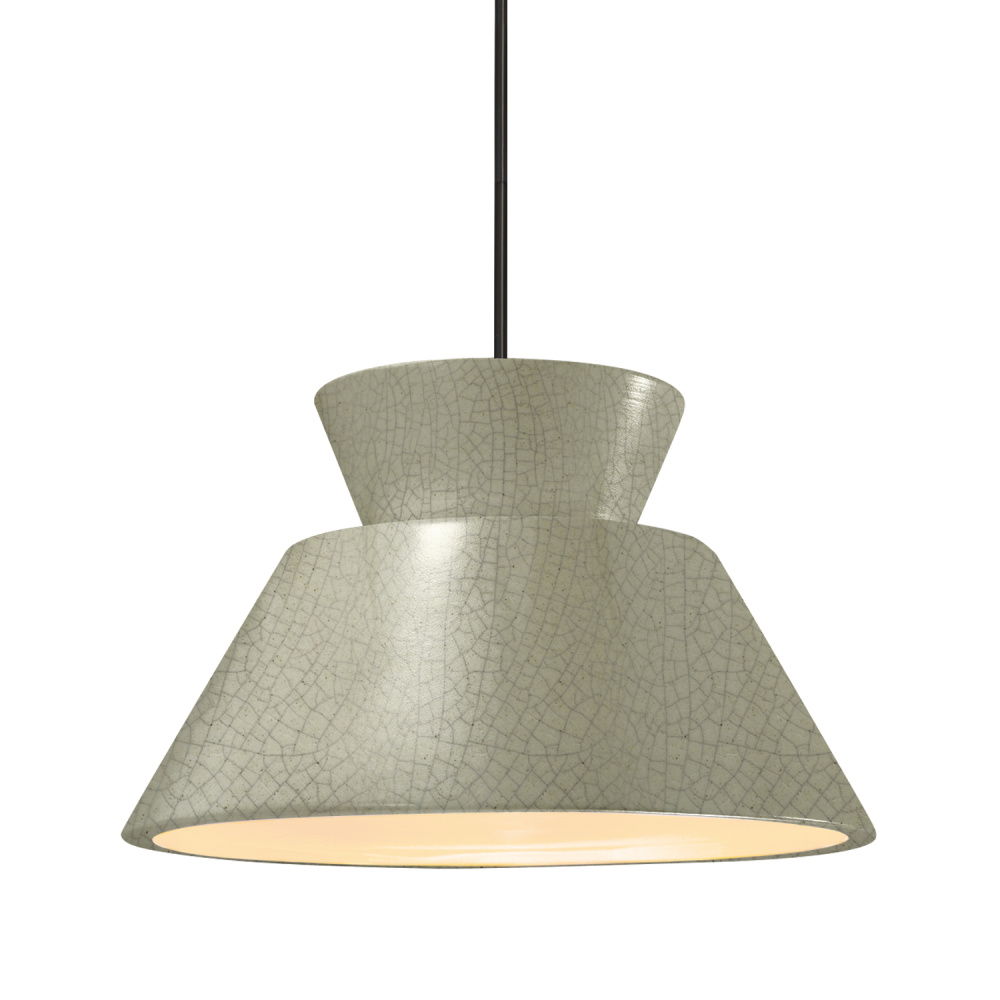 Medium Trapezoid 1-Light Pendant