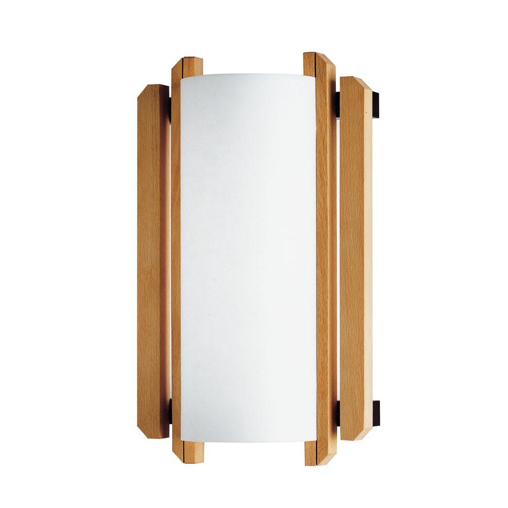 Trommel Wall Sconce - Beech