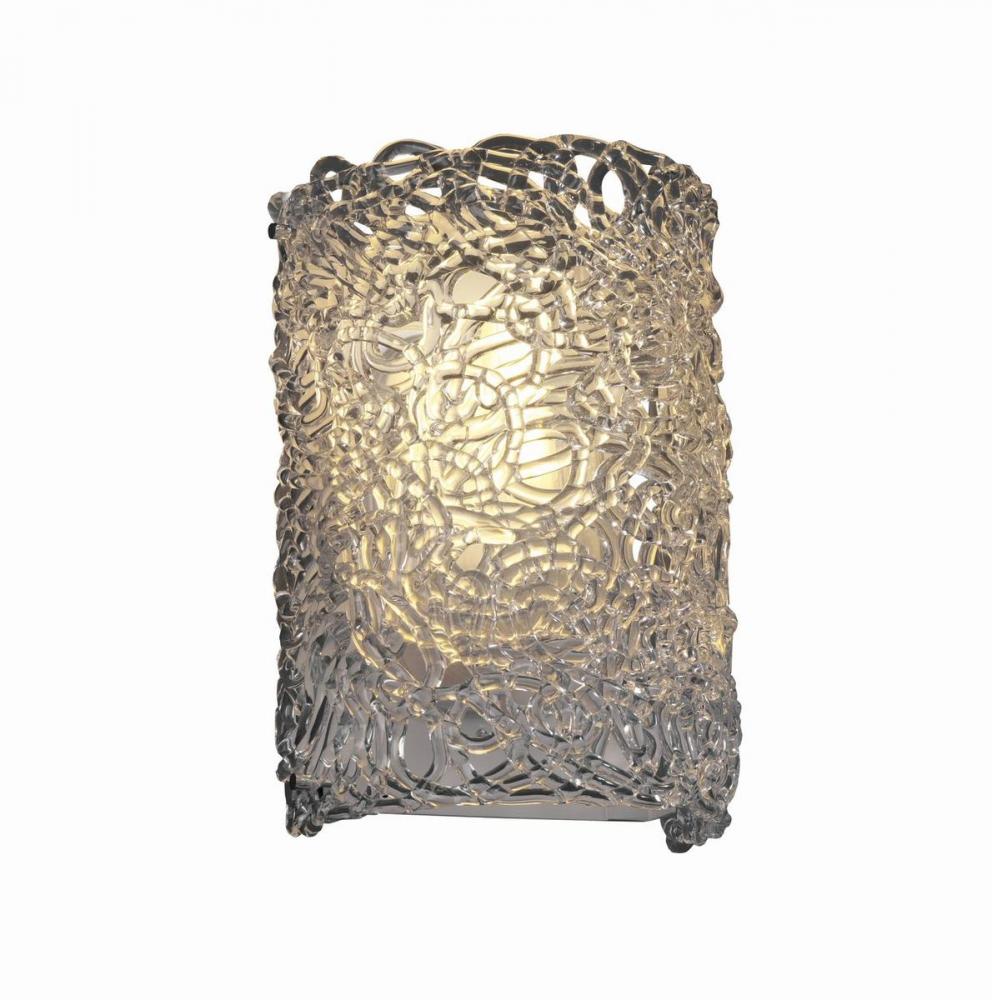 Finials Curved Wall Sconce