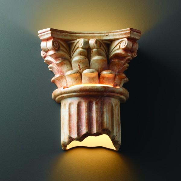 Corinthian Column - Open Bottom (Outdoor) - LED