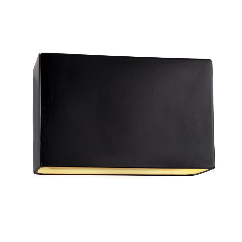 Really Big ADA Rectangle (Outdoor) Wall Sconce - Closed Top