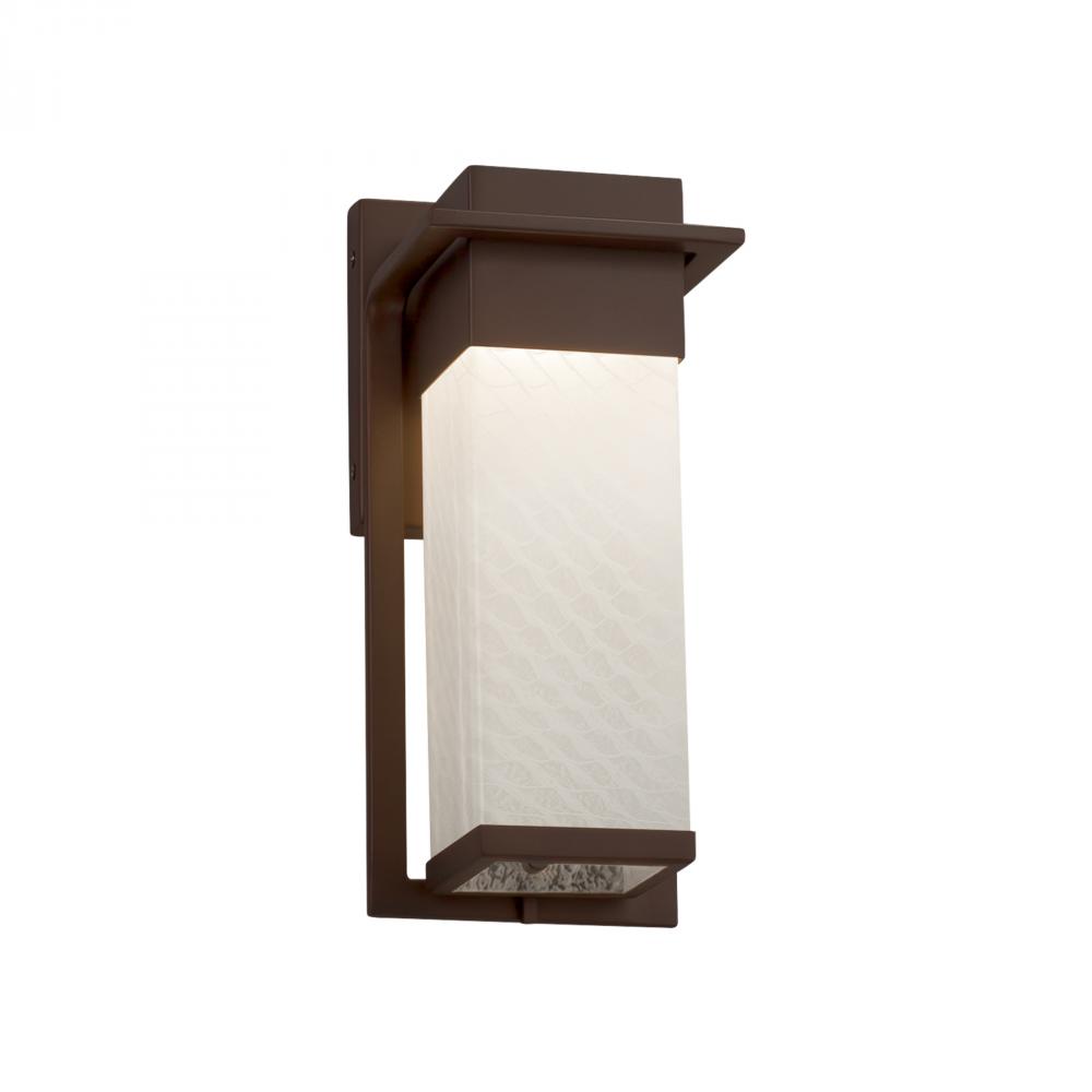 PACIFIC Small LED Outdoor Wall Sconce - Squar
