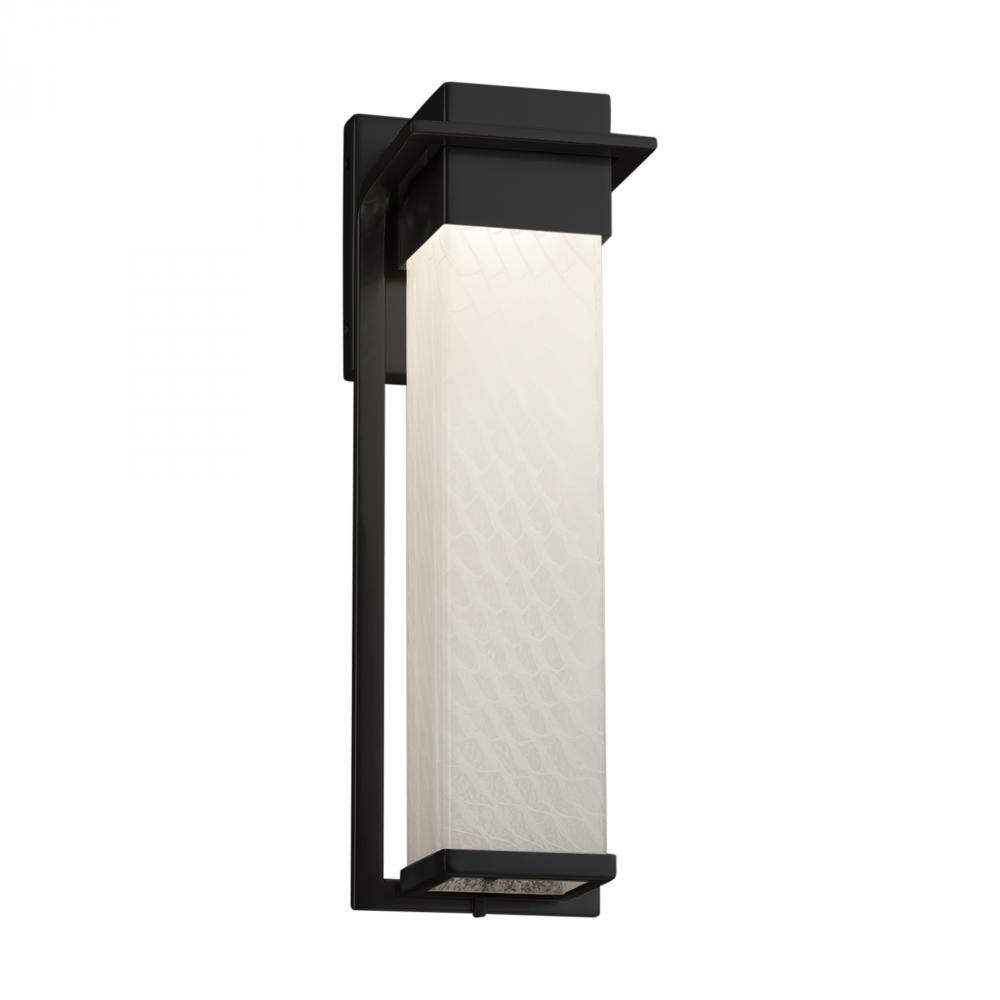 PACIFIC Large LED Outdoor Wall Sconce - Squar