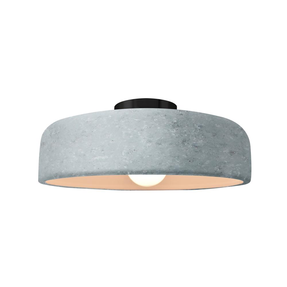 Medium Spire Semi-Flush